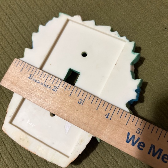 Vtg Avon Basket Of Flowers 3D Single Light Switch Cover Colorful Grandmacore - Picture 6 of 7